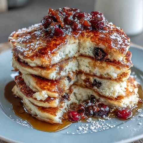 Blueberry Pancake Oven Bake