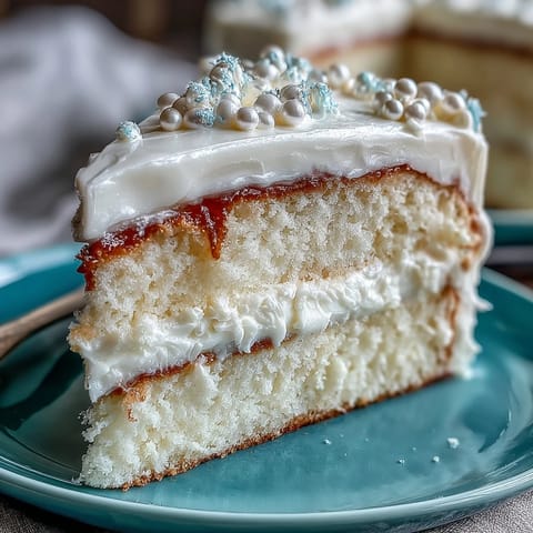 Communion Party Sheet Cake with Pearl Fondant topped with shimmering edible pearls and a smooth fondant finish.