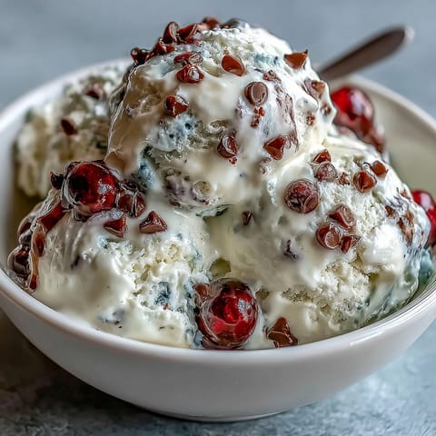 Creamy TikTok Cottage Cheese Ice Cream, a healthy viral dessert, smooth and ready to freeze.