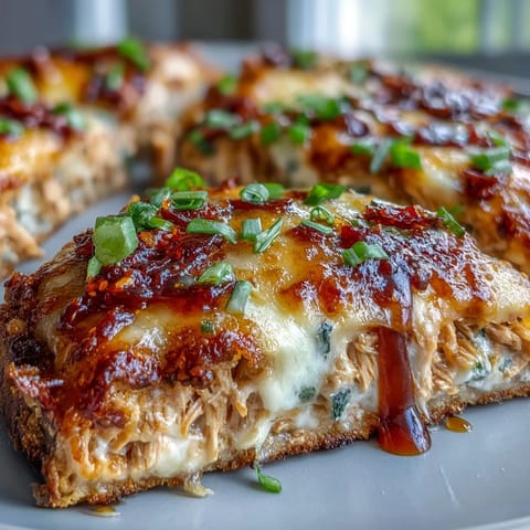 Flavorful flatbread loaded with tuna, chili crisp, and melted cheese.