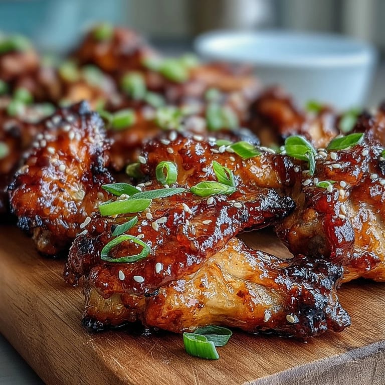 Sizzling Coca Cola Chicken Wings tossed in a rich, dark glaze in a skillet, with minced garlic and ginger visible in the pan.