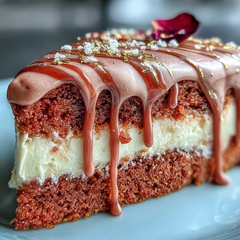 Celebrate with a stunning Bridal Shower Rosé Velvet Cake, perfect for parties.
