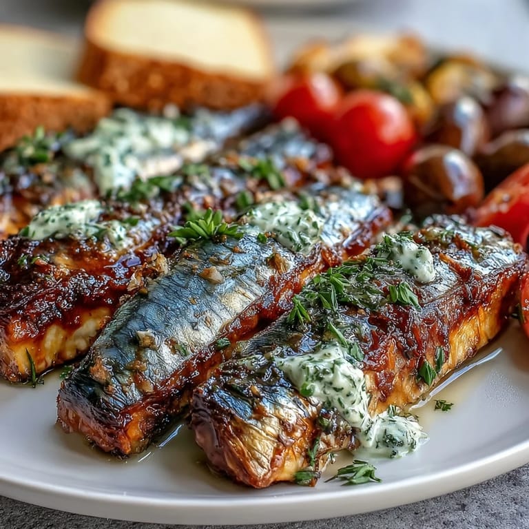 Mediterranean-inspired Lemon Herb Tinned Fish Board, bursting with fresh flavors for easy entertaining.